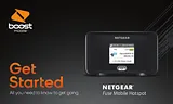 Netgear AirCard 779S (Boost) – NETGEAR® Fuse Mobile Hotspot 빠른 설정 가이드