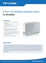 TP-LINK TL-SF1005D ユーザーズマニュアル