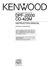 Kenwood CD-423M Manual Do Utilizador