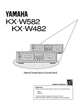 Yamaha KX W582 Справочник Пользователя
