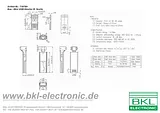 Bkl Electronic 10120252 Mini USB-Plug 2/0 Plug, straight Mini USB-B 10120252 Scheda Tecnica