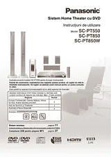 Panasonic SC-PT850W Mode D’Emploi