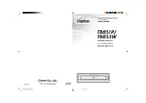Clarion TB851P Manuel D’Utilisation