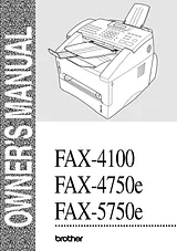 Brother FAX-4100 ユーザーズマニュアル
