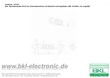 Bkl Electronic Jack plug Plug, straight Pin diameter: 4 mm Red 072149/G 1 pc(s) 072149/G Data Sheet