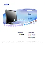 Samsung 540N Benutzerhandbuch