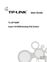 TP-LINK TL-SF1008P Руководство Пользователя