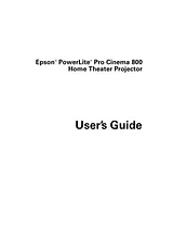 Epson 800 ユーザーズマニュアル
