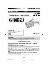 JVC GR-SXM745 사용자 설명서