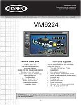 Audiovox vm9224 Manual Do Utilizador