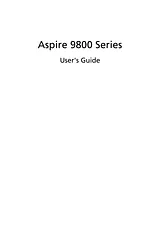 Acer 9800 Справочник Пользователя