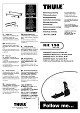 Thule kit 138 用户手册