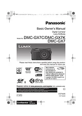 Panasonic DMC-GX7K 用户手册
