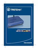 Trendnet TEW-430APB Manuel D’Utilisation