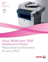 Xerox WorkCentre 3550 3550V_XC Справочник Пользователя
