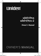 Uniden uh049sx Manuale Utente