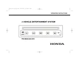 Honda Vehicle Entertainment System Manuel D’Utilisation