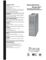 Ducane (HVAC) FITS-ALL 80V Benutzerhandbuch