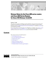 Cisco Cisco IOS Software Release 12.2(2)XH 릴리즈 노트