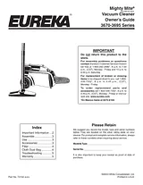 Eureka 3695 用户手册