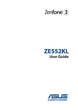 ASUS ZenFone 3 (ZE552KL) Справочник Пользователя