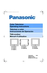 Panasonic ct-27e13 사용자 설명서
