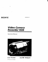 Sony CCD-TR3000 Benutzerhandbuch