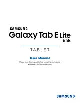 Samsung Galaxy Kids Tab 3 Lite 用户手册