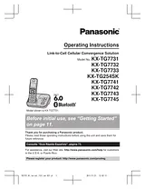 Panasonic KX-TG7745 Справочник Пользователя