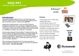 Dynamode 7" TFT Photoframe with stand DIGI-FR7 Leaflet