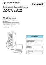 Panasonic CZCWEBC2 Guida Al Funzionamento