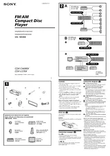 Sony CDX-CA690X Справочник Пользователя