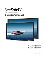 SunBriteTV SB5570HDSL Справочник Пользователя