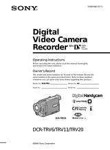 Sony DCR-TRV6 Manual