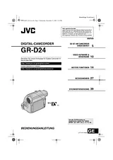 JVC GR-D24 사용자 설명서