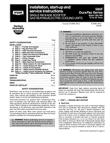 Bryant DURAPAC 580F Manual De Usuario