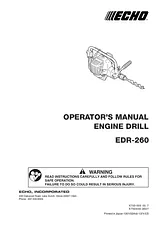 Echo X750-005 05 7 Manuale Utente