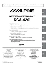 Alpine KCA-420i Manual Do Utilizador