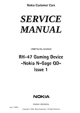 Nokia n-gageqda Manual Do Serviço