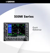 Garmin 530w Quick Reference Card