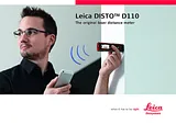 Leica Geosystems D110 Laser rangefinder Reading range (max.) 60 m 808088 Manual Do Utilizador