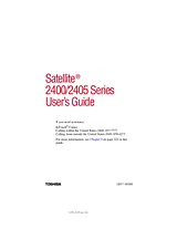 Toshiba 2405-S201 Manual De Usuario