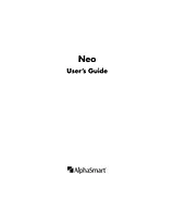Alphasmart neo User Guide