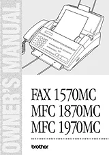 Brother FAX1570MC Справочник Пользователя