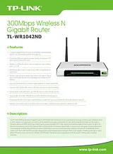 TP-LINK TL-WR1042ND 产品宣传页