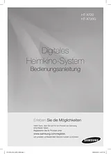 Samsung HT-X720G Manual Do Utilizador