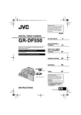 JVC GR-DF550 지침 매뉴얼