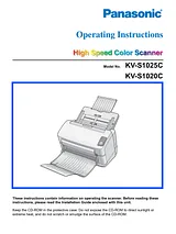 Panasonic KV S1020C Manual Do Utilizador