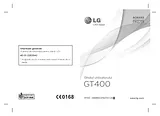 LG GT400 사용자 설명서