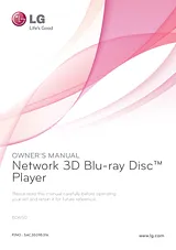 LG BD650 User Guide